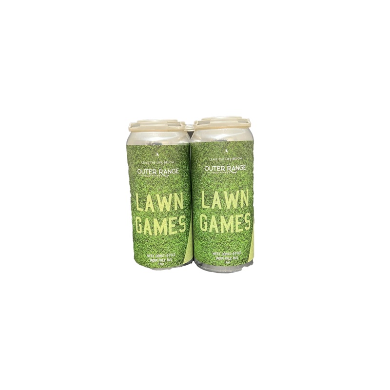 Outer Range Lawn Games IPA 4 Pack Cans