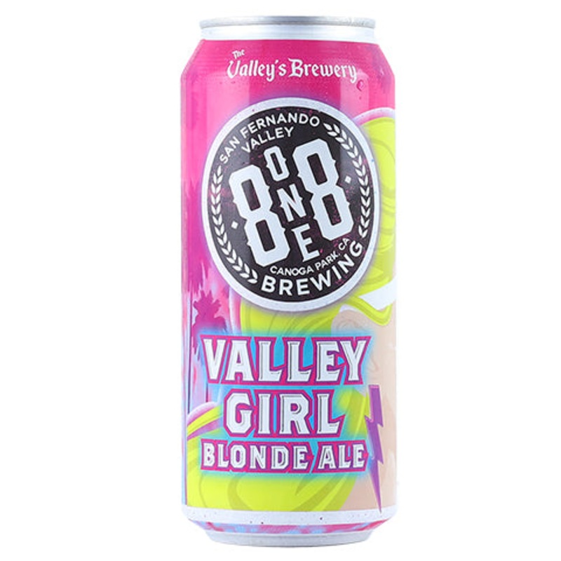 8one8 Valley Girl Blonde Ale 16OZ SINGLE CAN