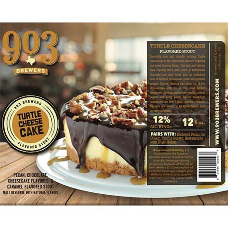 903 Turtle Cheesecake Stout 12OZ SINGLE CAN