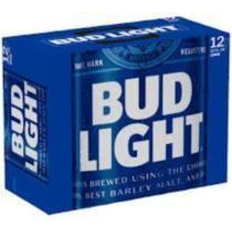 Beer DOM Bud Light Cans 12pk