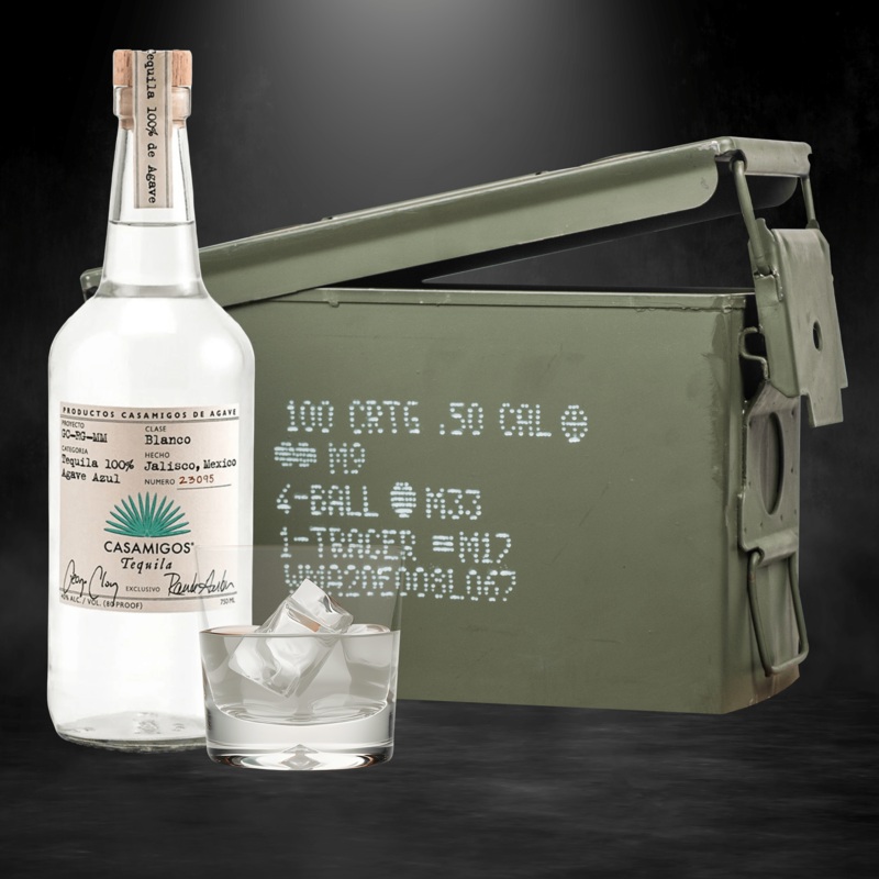 Casamigos Blanco Ammo Can Gift Set