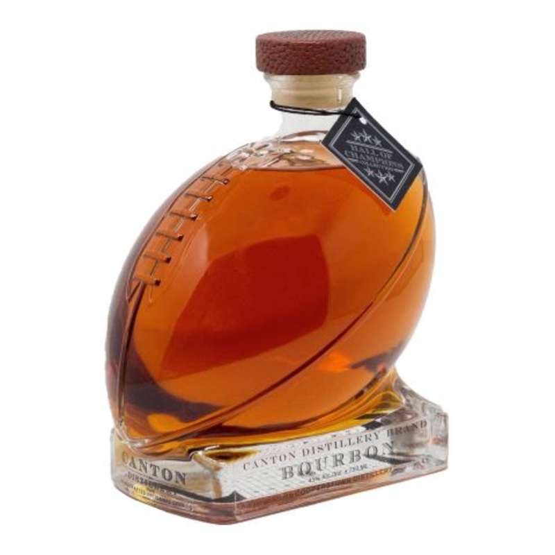 Cooperstown Canton Football Bourbon Whiskey 750ML BTL