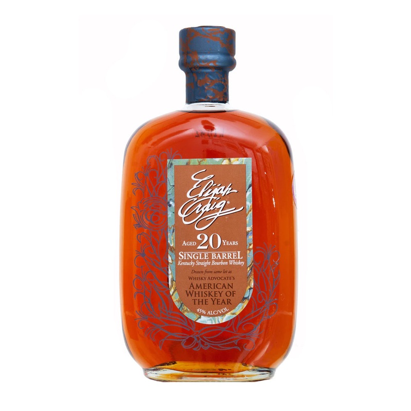 Elijah Craig Single Barrel 20 Year Old Script Bottling
