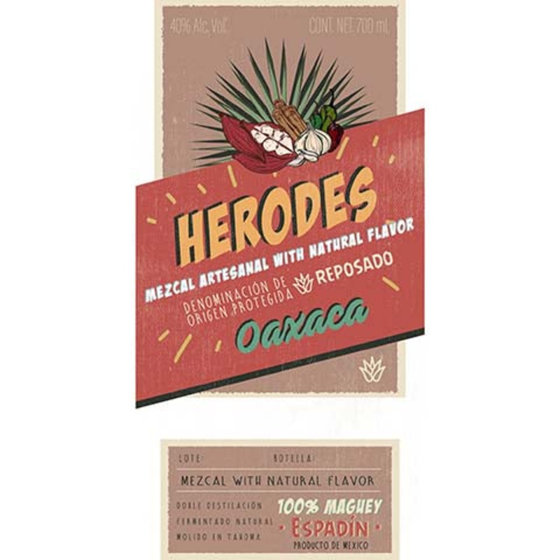 Herodes Reposado Mezcal 700ML BTL