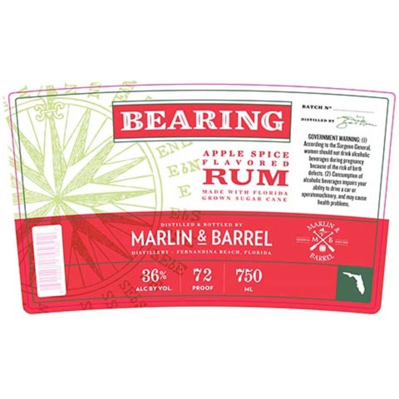 Marlin & Barrel Bearing Apple Spice Rum 750ML BTL