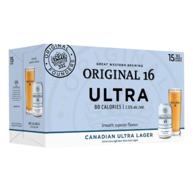 ORIGINAL 16 ULTRA LAGER 355ML 15PK CAN @ Sage Hill [1027322] 5325 ml