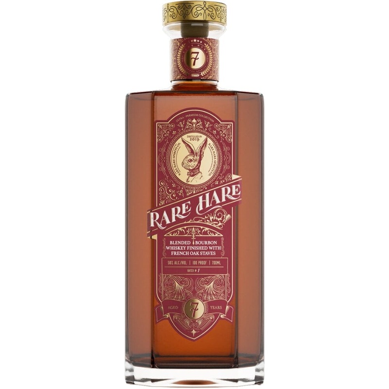 Rare Hare 7 Year Old Bourbon Finished with French Oak Staves
