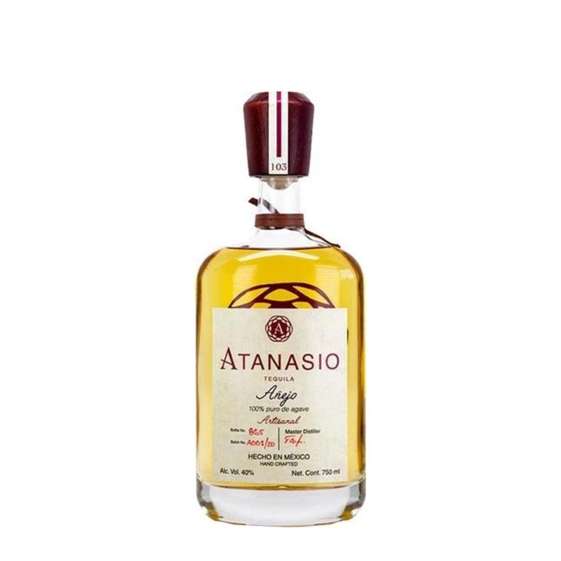 Atanasio Tequila Aejo 750mL
