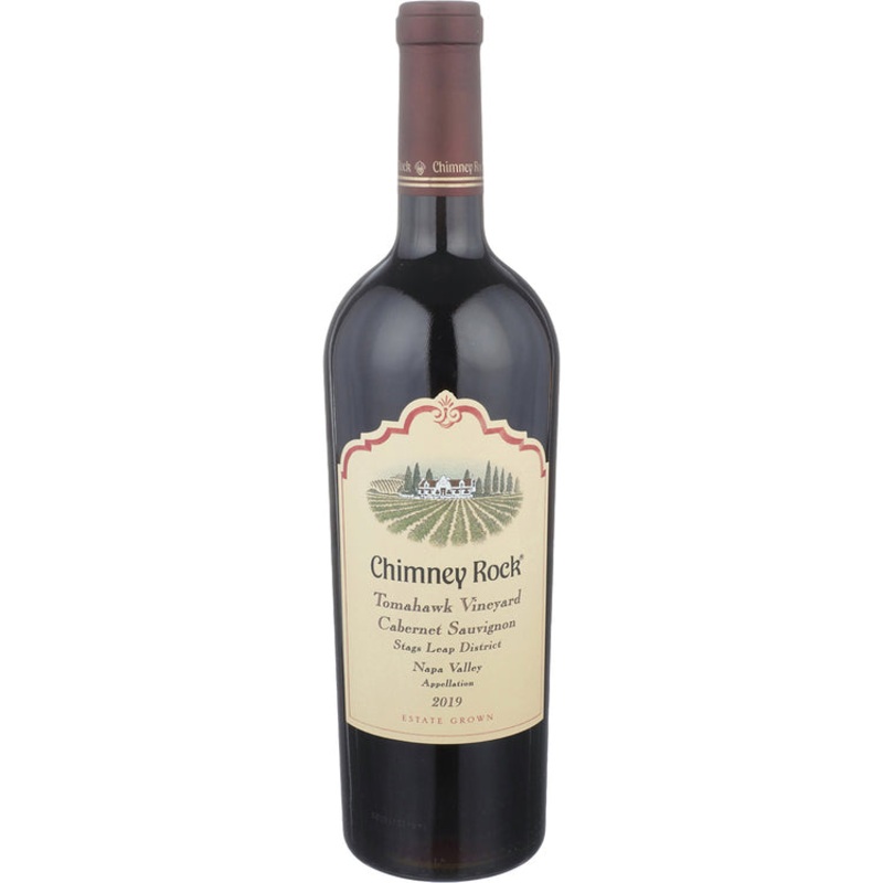 CHIMNEY ROCK CABERNET SAUVIGNON TOMAHAWK VINEYARD STAGS LEAP DISTRICT 2019 750ML 750ML