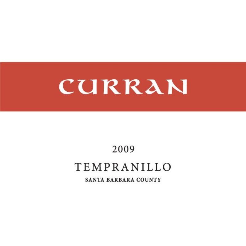 CURRAN TEMPRANILLO SANTA BARBARA COUNTY 2020 750 mL