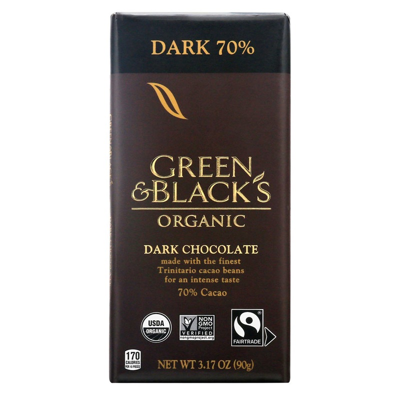 Green And Black's Organic Chocolates Milk Chocolate Almond