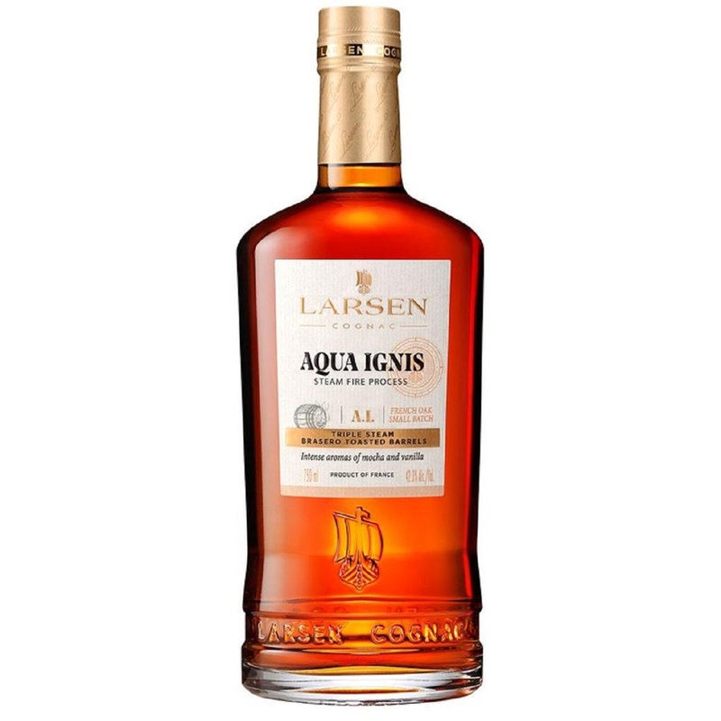 LARSEN COGNAC AQUA IGNIS 84.6 750ML 750ML