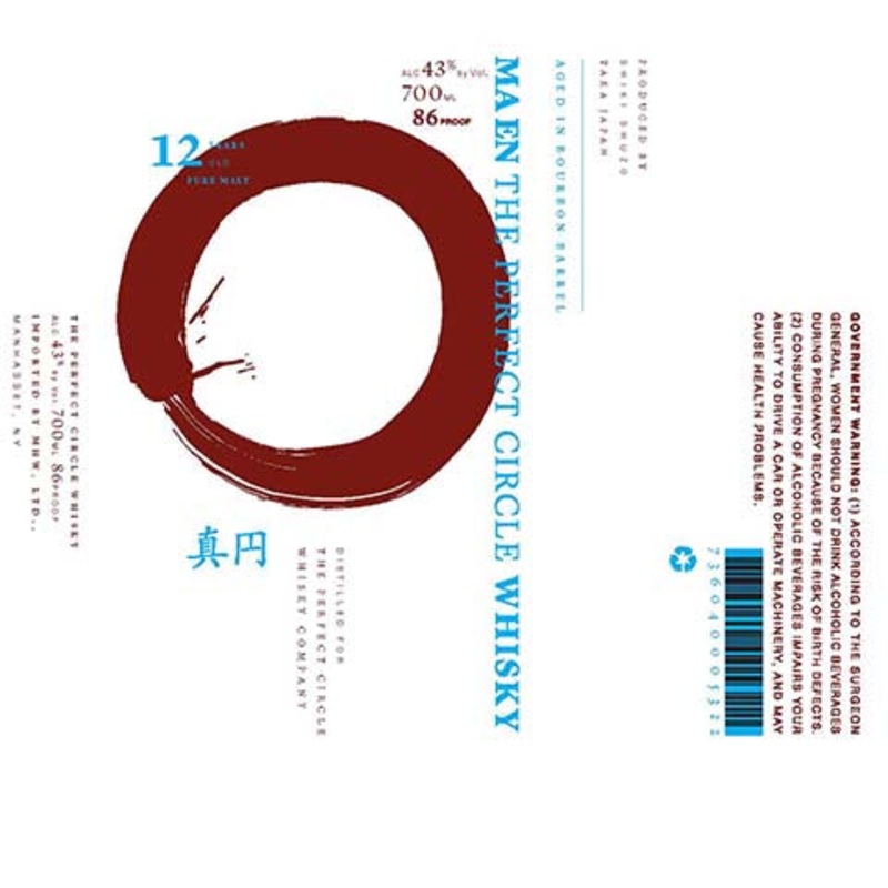 Maen 12 Years The Perfect Circle Whisky 700ML BTL