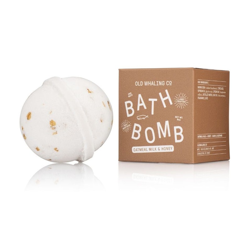Oat Milk & Honey Bath Bomb