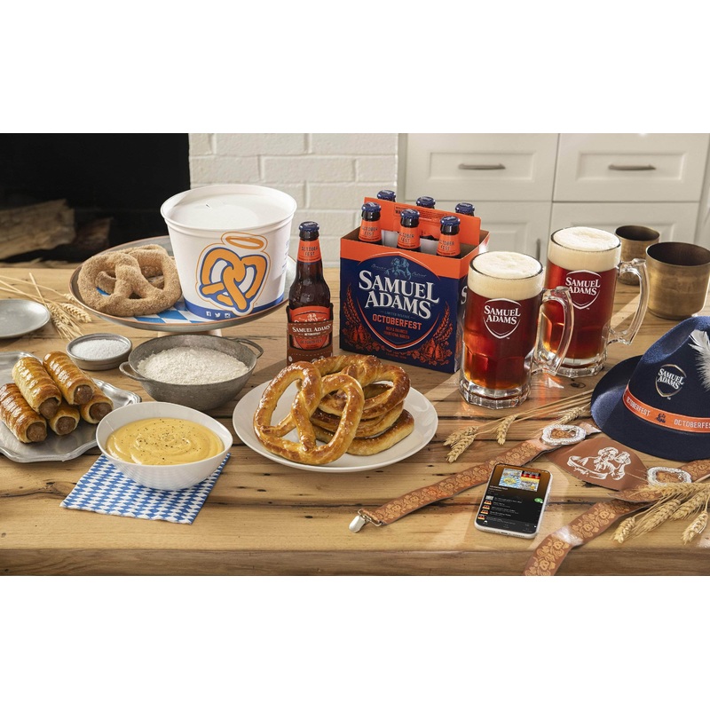 Oktoberfest At Home Kit by Samuel Adams & Auntie Annes