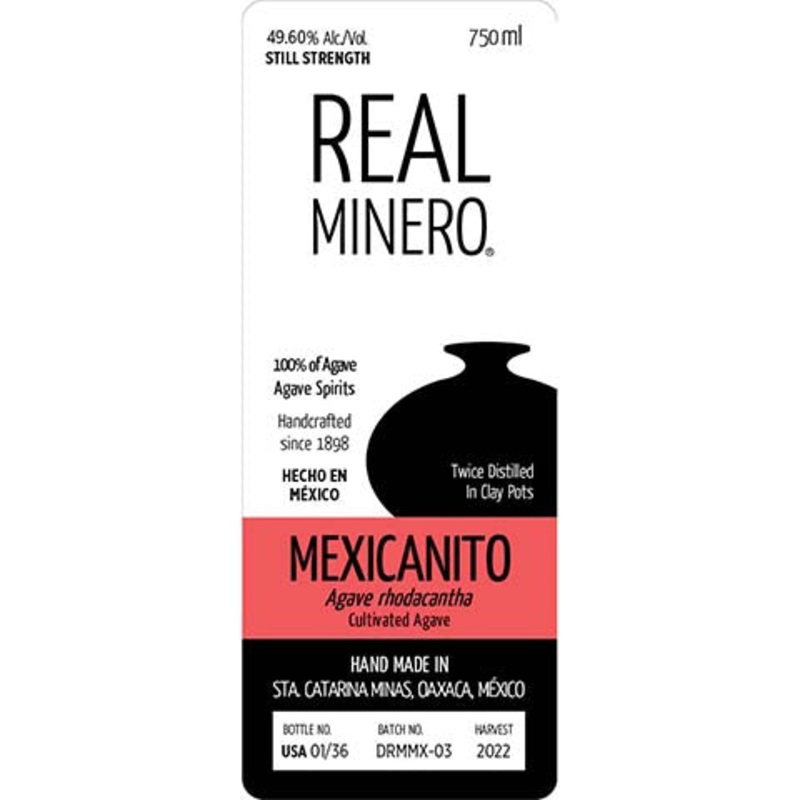 Real Minero Mexicanito 750ML BTL