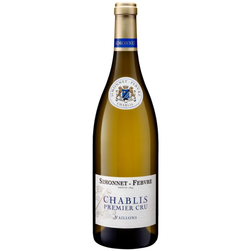 SIMONNET FEBVRE CHABLIS VAILLONS PREMIER CRU 2020 750ML 750ML