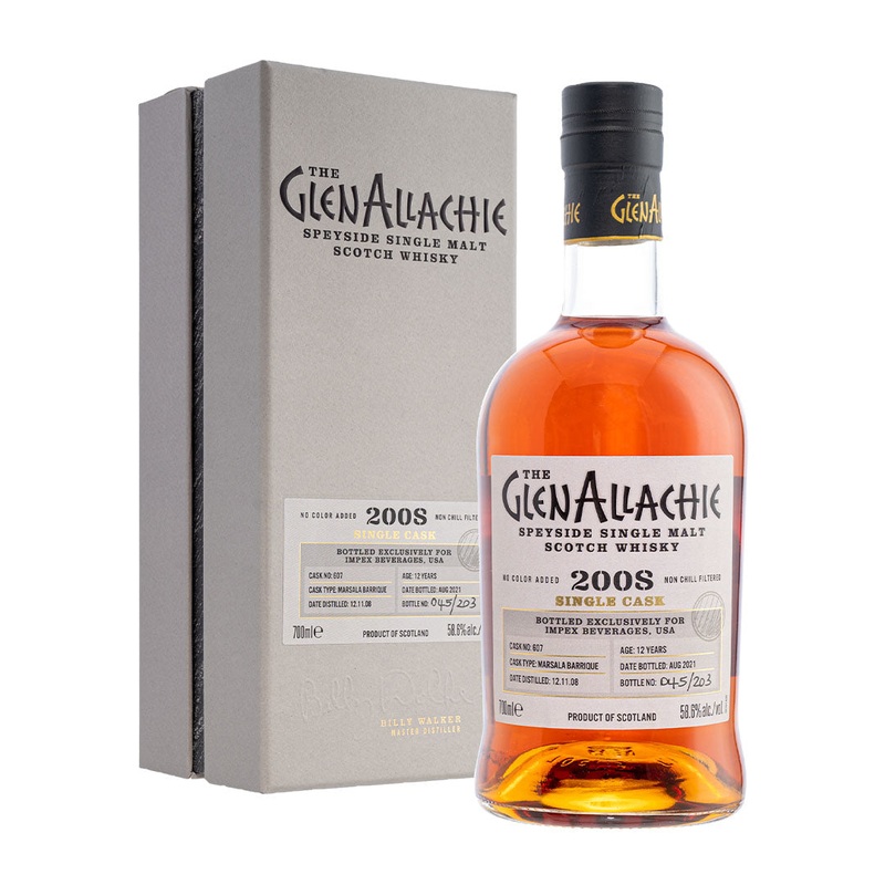 The GlenAllachie 12 Year Old 2008 Marsala Barrique Cask