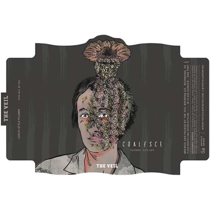 The Veil Coalesce Pilsner 16OZ SINGLE CAN