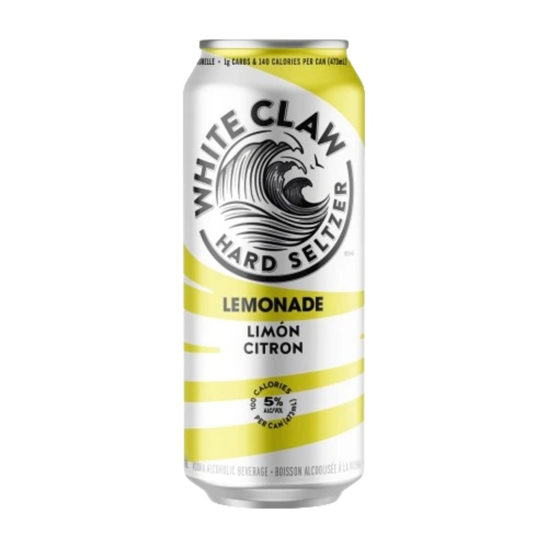 WHITE CLAW HARD SELTZER LEMONADE 473ML CAN @ Airdrie [1052142] 473 ml