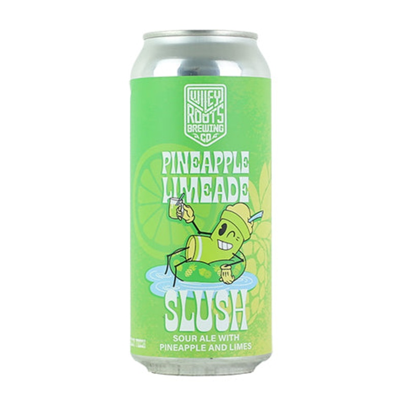 Wiley Roots Pineapple Limeade Slush Sour Ale 16OZ SINGLE CAN
