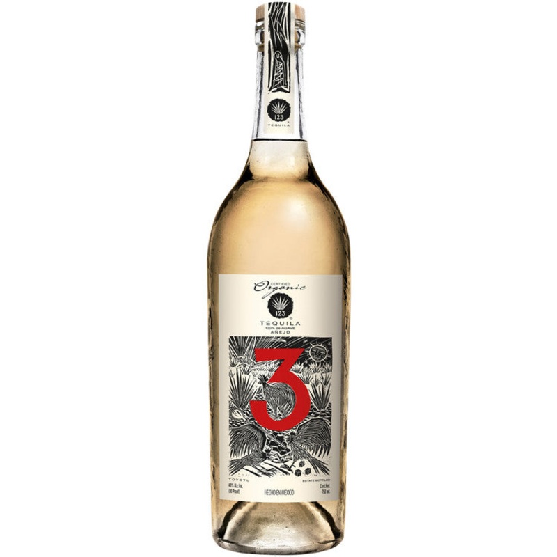 123 TEQUILA ANEJO 3 80 750ML 750ML