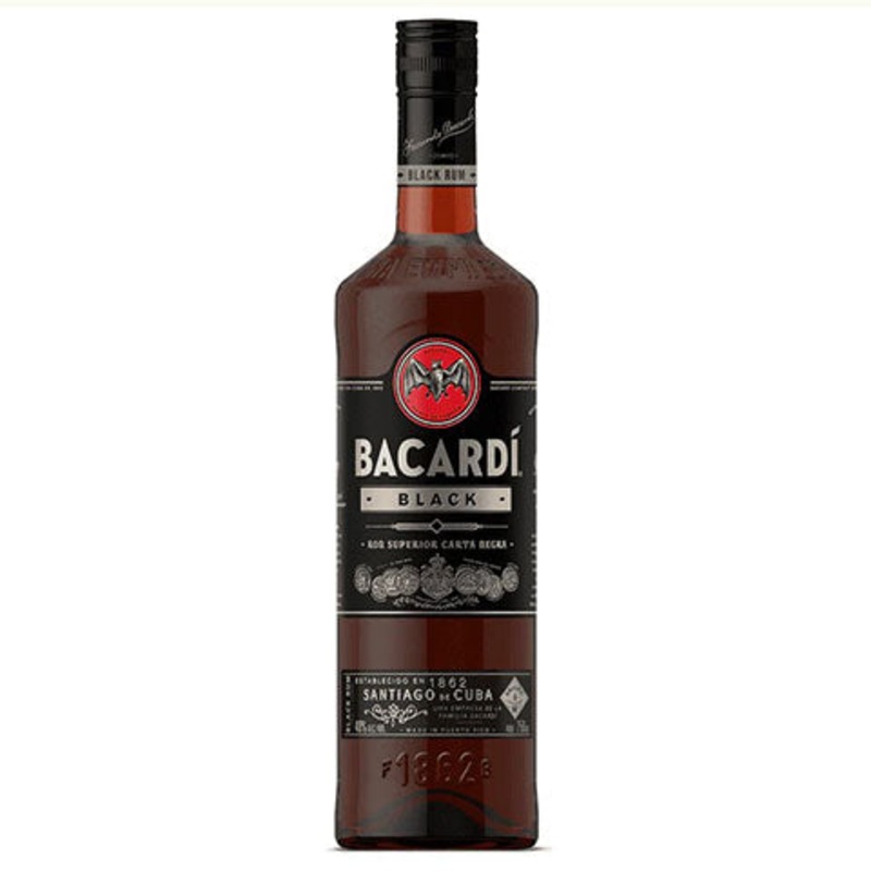 Bacardi Black Rum 750ML BTL