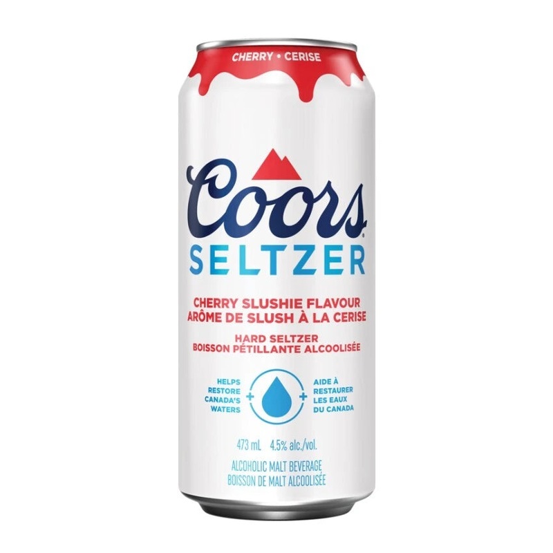 COORS SELTZER CHERRY SLUSHIE 473ML CAN @ Southgate [1045554] 473 ml