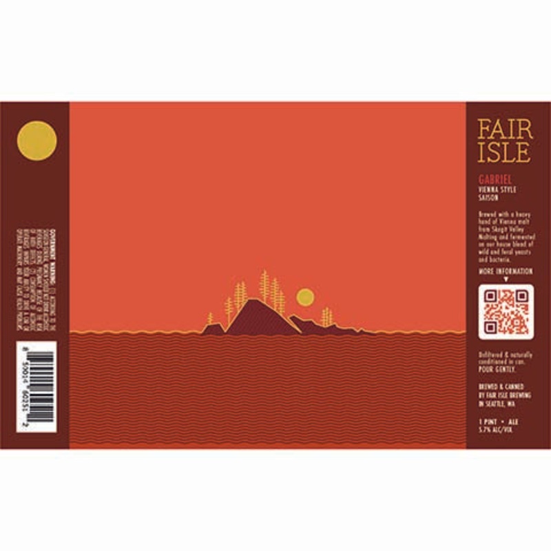 Fair Isle Gabriel Vienna Style Saison 375ML BTL