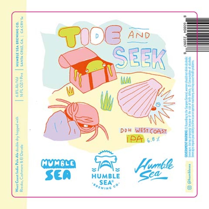 Humble Sea Tide and Seek DDH West Coast IPA 16OZ SINGLE CAN