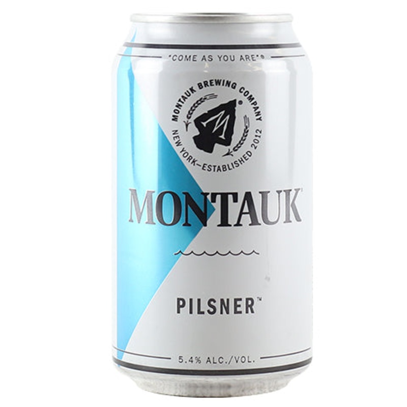 Montauk Pilsner 12OZ SINGLE CAN