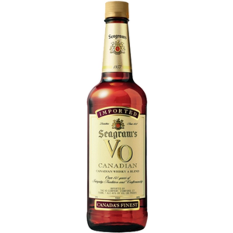 Seagram's V.O. Blend Canadian Whisky 1 Liter Bottle