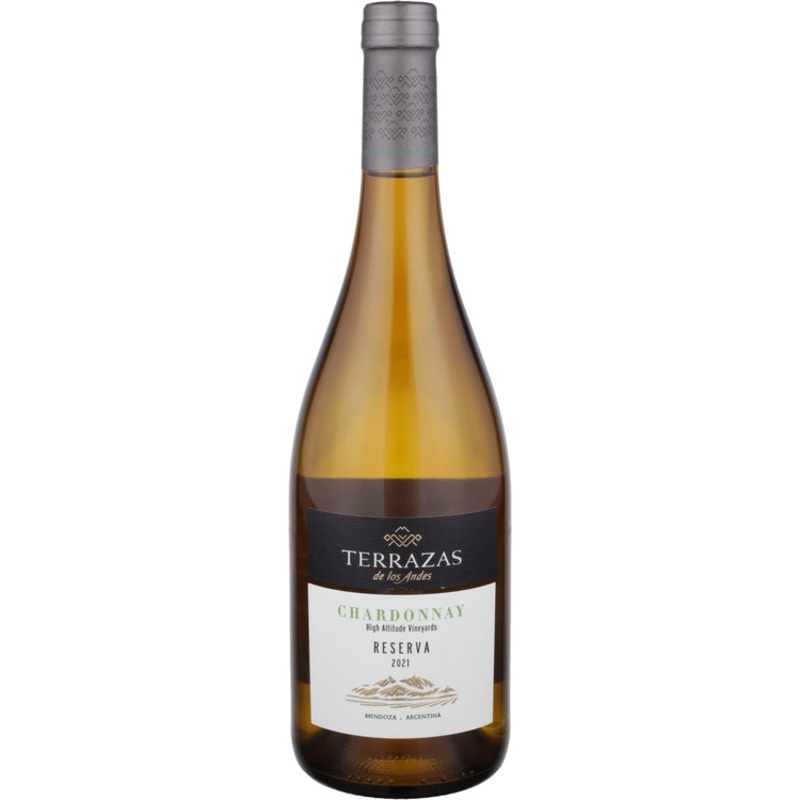 TERRAZAS DE LOS ANDES CHARDONNAY RESERVA HIGH ALTITUDE VINEYARDS VALLE DE UCO 2021 750ML 750ML
