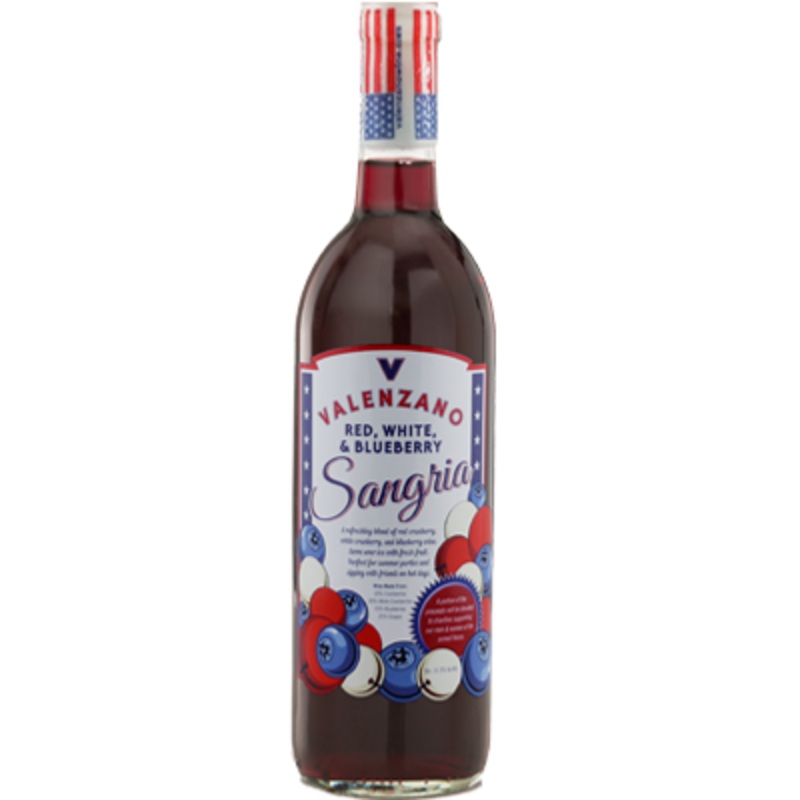 Valenzano Red White And Blueberry Sangria