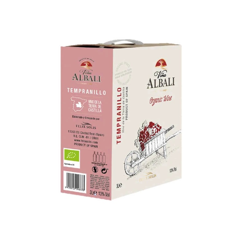 VINA ALBALI ORGANIC TEMPRANILLO 3L @ Southgate [1031042] 3000 ml