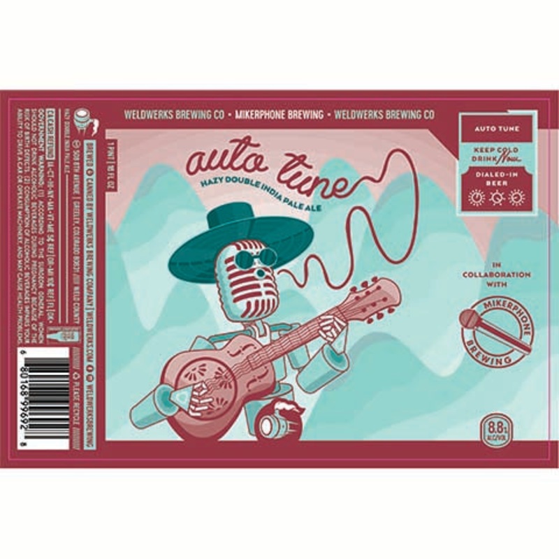 Weldwerks Auto Tune Hazy DIPA 16OZ SINGLE CAN