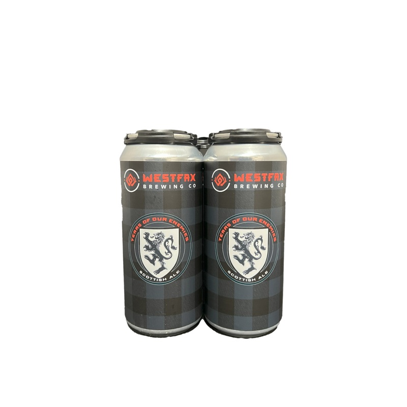 Westfax Tears Of Our Enemies Scottish Ale 4 Pack