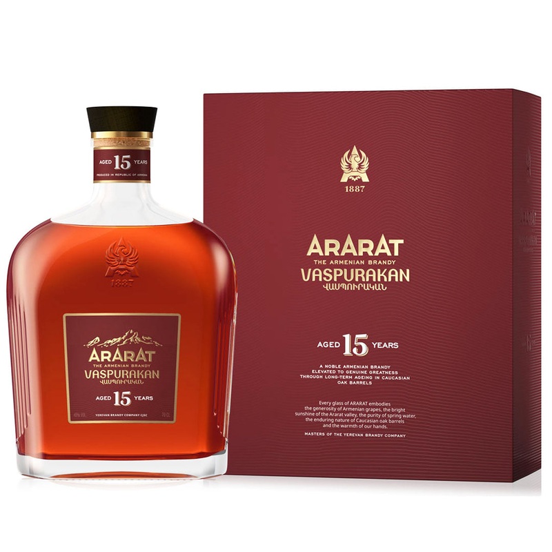Ararat Erebuni 15 Year Old Vaspurakan Brandy