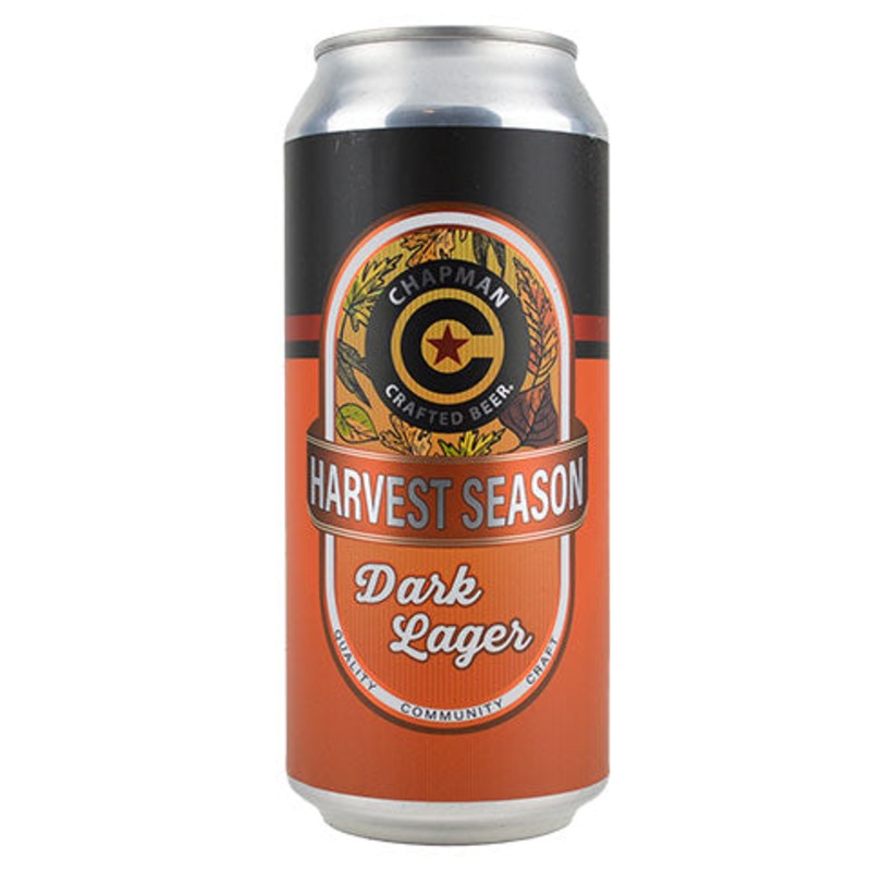 Chapman Harvest Season Dark Lager 16OZ SINGLE CAN