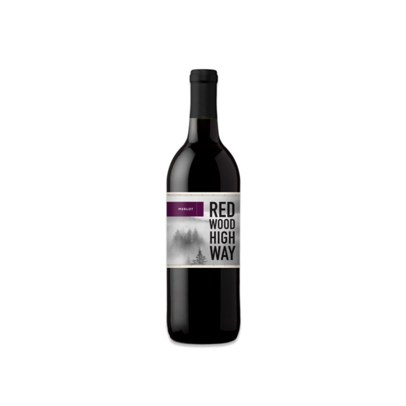 REDWOOD HIGHWAY MERLOT AMERICAN 750ML 750ML