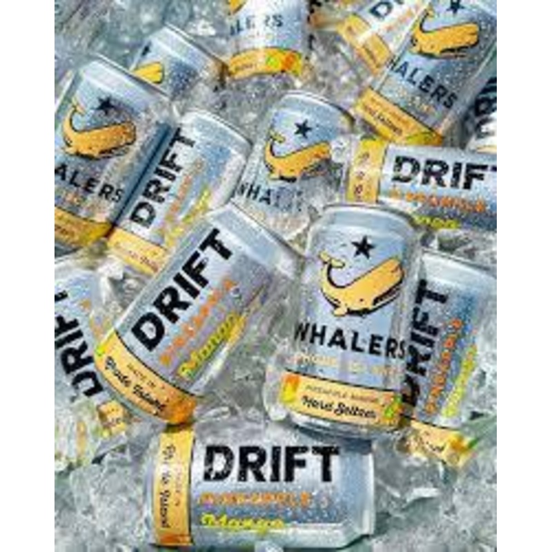 Seltzer Whalers 6pk Drift Pineapple Mango