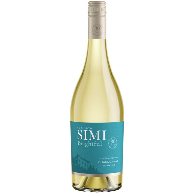 SIMI CHARDONNAY BRIGHTFUL SONOMA COUNTY 2021 750ML 750ML