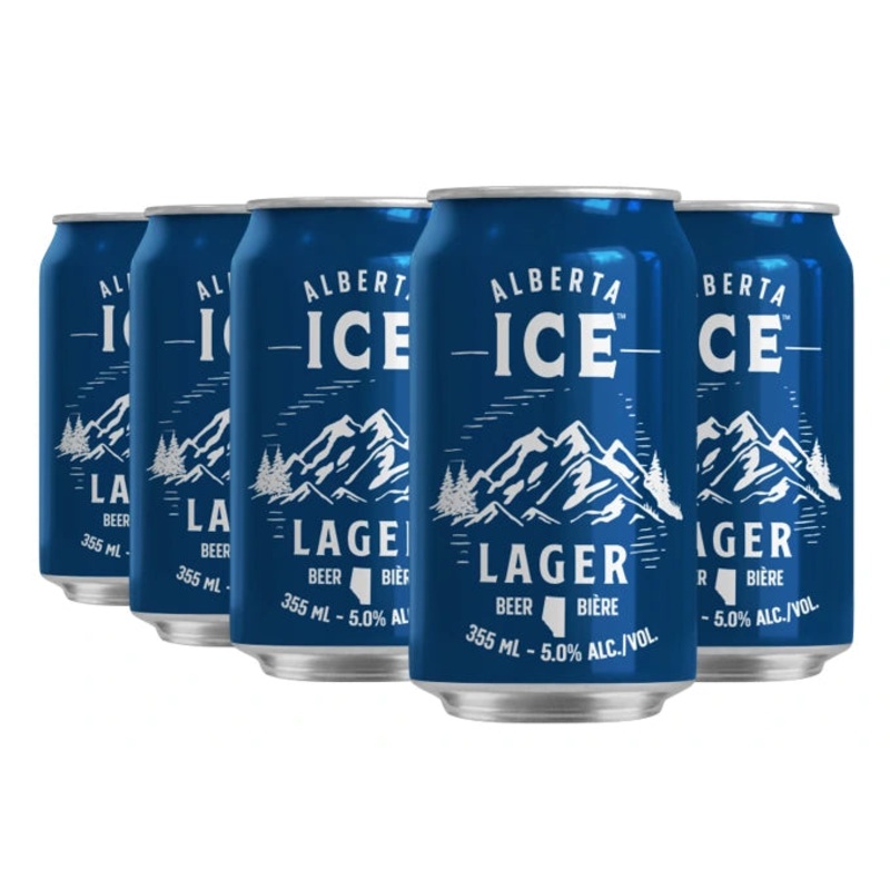 ALBERTA ICE LAGER 355ML 8PK CAN @ Township [1048140] 2840 ml