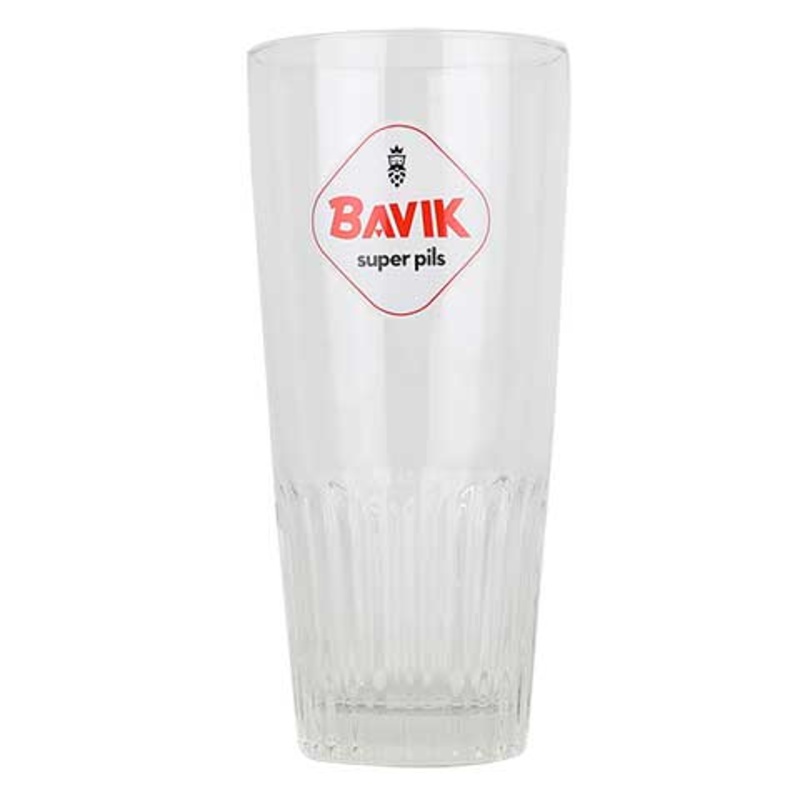 Bavik Pils Pint 0.5L Glass #037 1 Piece