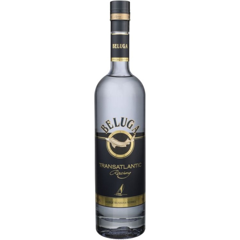 BELUGA VODKA NOBLE TRANSATLANTIC RACING EXPORT SPECIAL 80 W/ LEATHER BOX 750ML 750ML