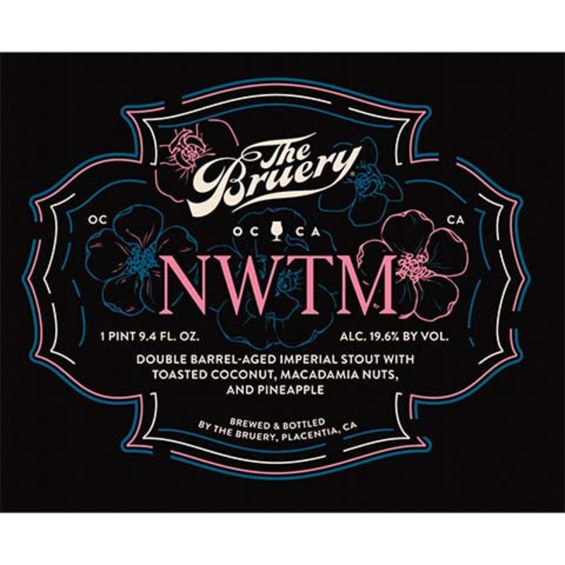 Bruery NWTM Imperial Stout 750ML BTL