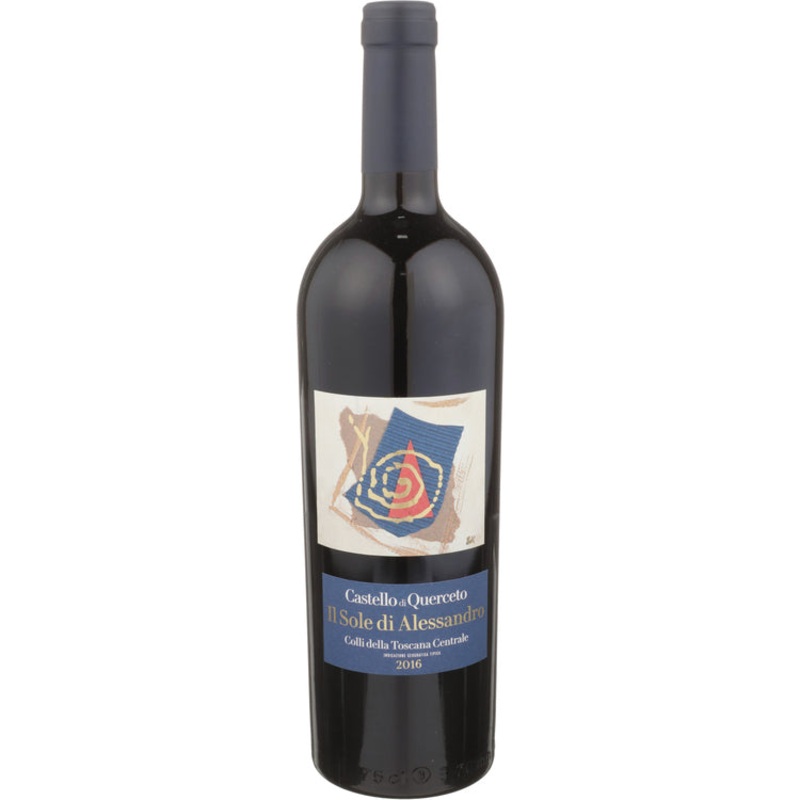 CASTELLO DI QUERCETO COLLI DELLA TOSCANA CENTRALE ROSSO IL SOLE DI ALESSANDRO 2016 WOOD BOX 750ML 750ML