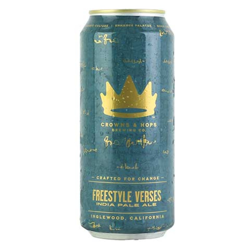 Crowns & Hops Freestyle Verses IPA 16OZ SINGLE CAN