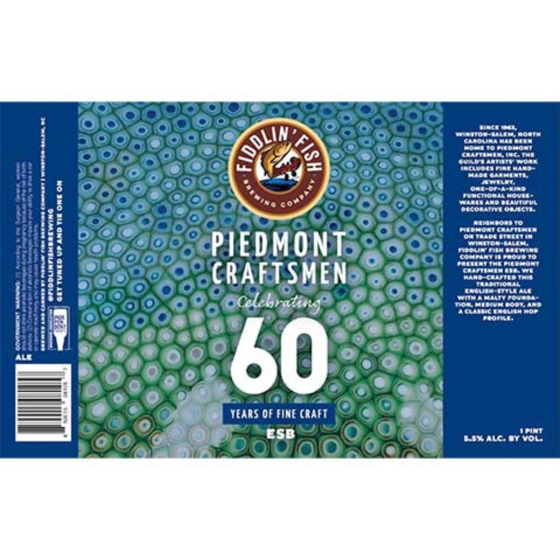 Fiddlin' Fish Piedmont Craftsmen ESB Ale 16OZ SINGLE CAN