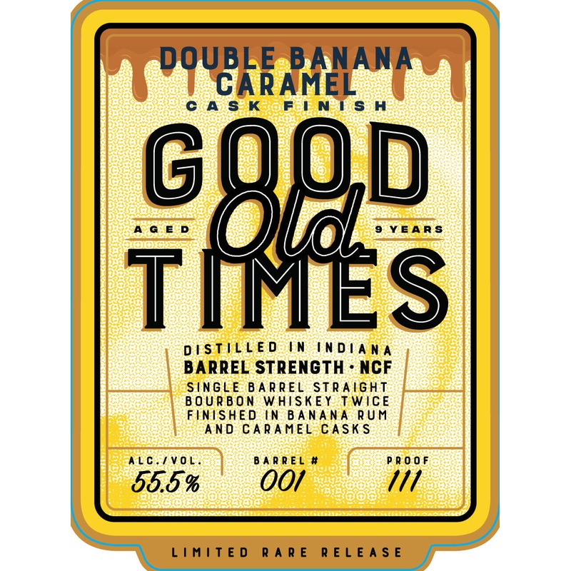 Good Old Times Double Banana Caramel Cask Finish 9 Year Bourbon